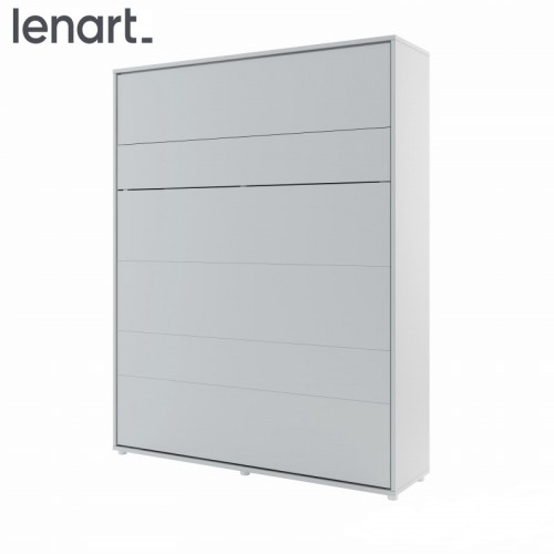 Sienas gulta 160 BED CONCEPT BC-12, balts